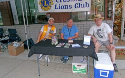 Free hot dogs from the Lions Club
