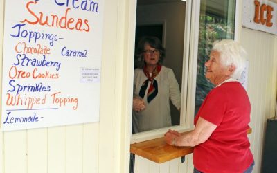 Ice cream social at Mountain History Museum
