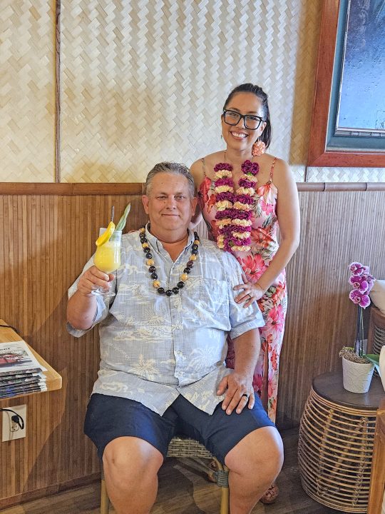 Marina and Rich Goodwin welcomed a large crowd to the grand opening of their two venues in Lake Arrowhead Village.