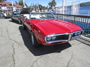 Oscar Munoz brought his 1968 Pontiac Firebird to the show.