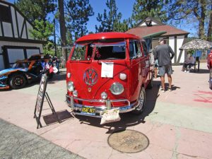 This Volkswagen crew cab pickup owned by Ron Adler won the best pickup award.