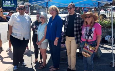 The candidates come to Crestline
