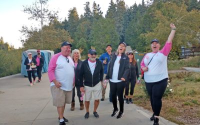 A walk in the mountains for a cause