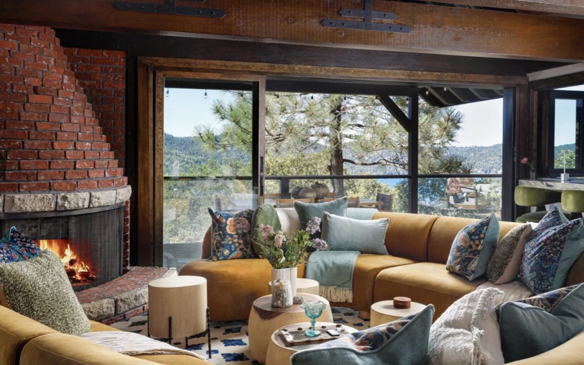 Just like a kaleidoscope, this home is full of colors, shapes and textures.