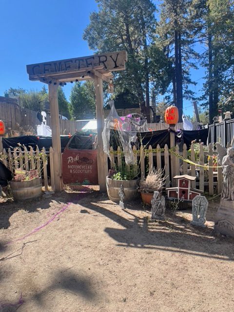 Those who are brave can experience the spooky maze through Halloween.
