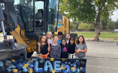Be on the lookout for these painted plows