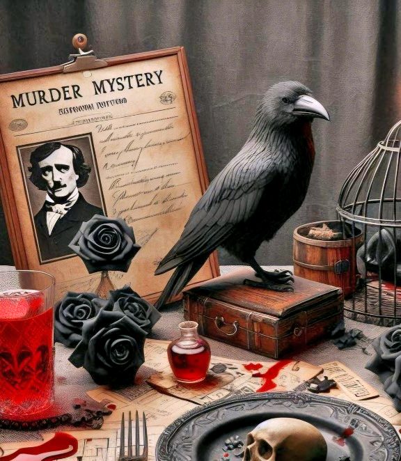 The murder mystery has been inspired by Poe’s poem “The Raven.”
