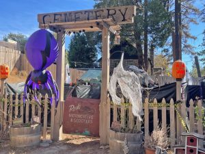 A spooky maze was created for families to enjoy at Havenwood’s Welcome Home celebration. (Photos by Elise Gray)