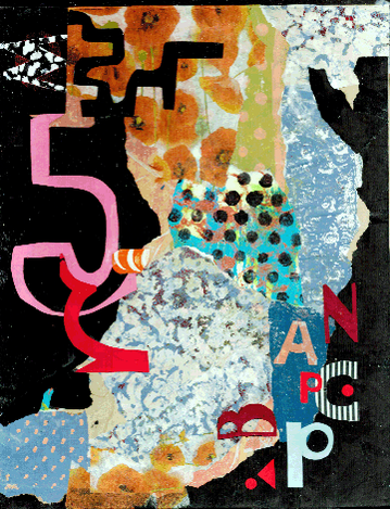 Mixed-media on canvas by Marly Walters (14” x 11”)