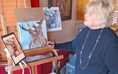 Portrait of an Artist – Sandra Charlebois: Bear with her, please