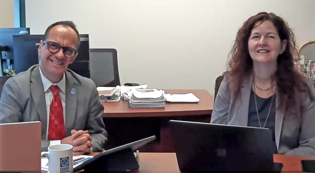 Michael Krause and Heather Farr of the SCAQMD shared their perspective on the proposed rules.