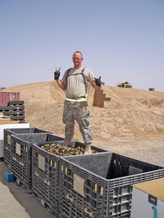 Kevin Brown, U.S. Army ammunition specialist with the 10th Mountain Division