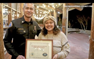 CREST FOREST MUNICIPAL ADVISORY COUNCIL – Hometown hero honored