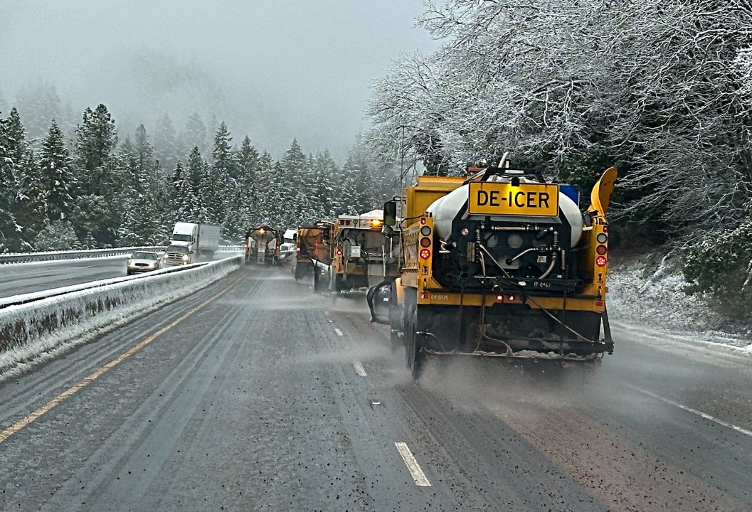 Adrianne, Lisa, Julia, Melissa and Adrianna from Glendora and Orange County enjoyed last year’s Brewfest at Tavern Bay Beach Club so much they couldn’t resist attending this year’s event. (Photos by Douglas W. Motley) De-icer trucks clearing snowy road during winter
