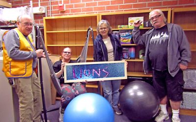 Lions donate sensory room to VOE school