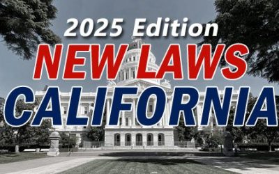 New California laws you should know about – Part 1