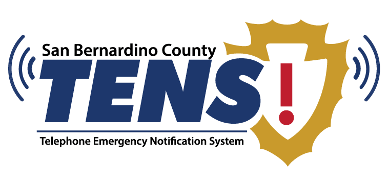 San Bernardino County Emergency Notification System Logo