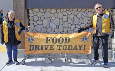Lions hold food drive and distribute it locally