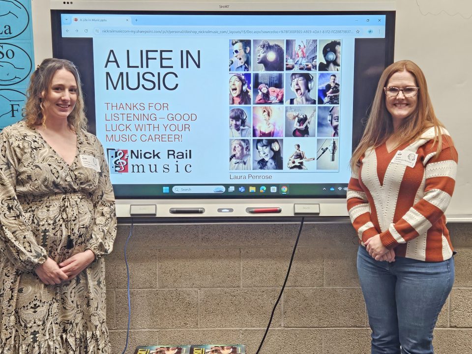 Adrianne, Lisa, Julia, Melissa and Adrianna from Glendora and Orange County enjoyed last year’s Brewfest at Tavern Bay Beach Club so much they couldn’t resist attending this year’s event. (Photos by Douglas W. Motley) Two women presenting music career advice slide.