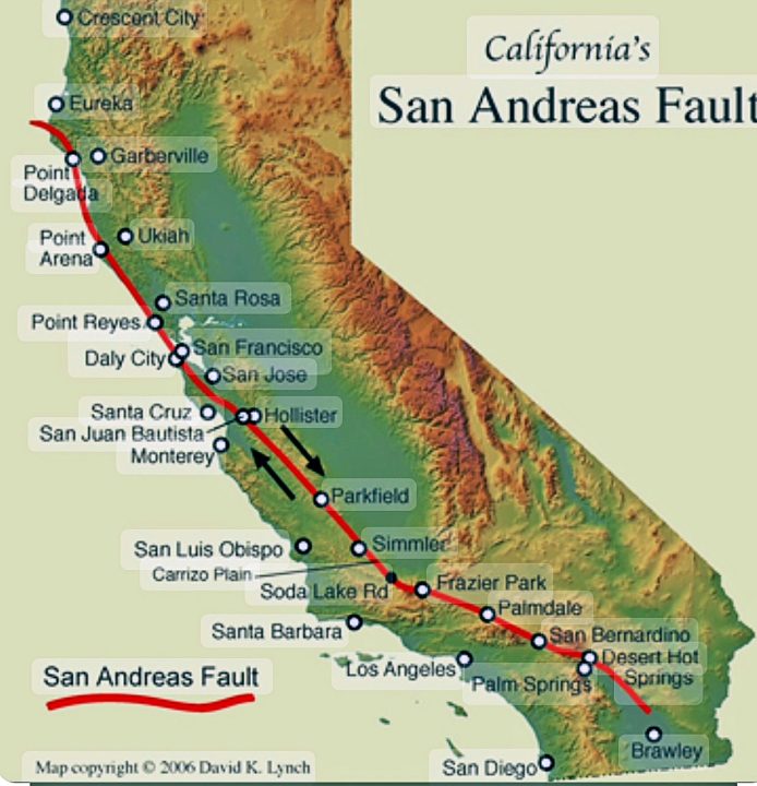 Adrianne, Lisa, Julia, Melissa and Adrianna from Glendora and Orange County enjoyed last year’s Brewfest at Tavern Bay Beach Club so much they couldn’t resist attending this year’s event. (Photos by Douglas W. Motley) Map of California's San Andreas Fault line.