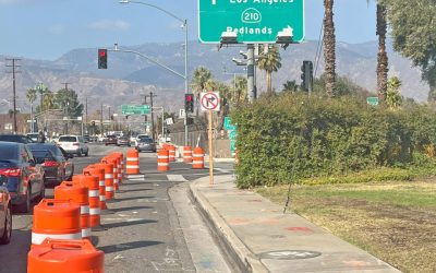 Improvements underway at the Waterman exit