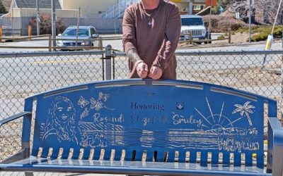 Remembering Rose with a bench