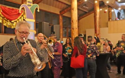 Mardi Gras Crestline style a full house