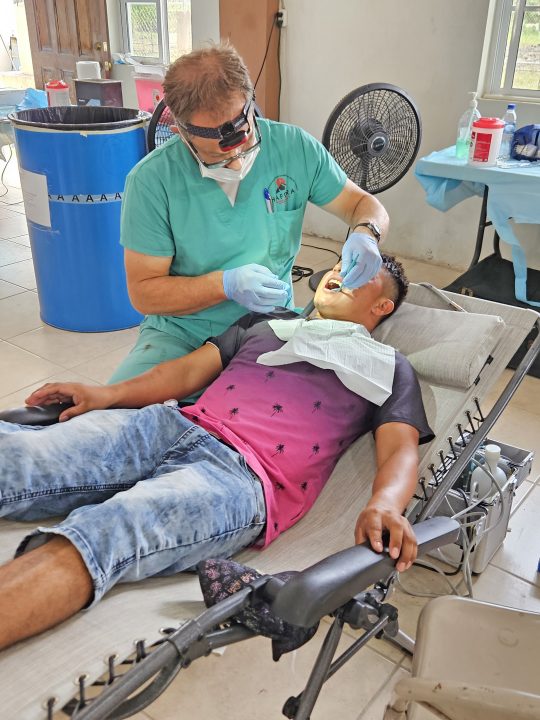 Adrianne, Lisa, Julia, Melissa and Adrianna from Glendora and Orange County enjoyed last year’s Brewfest at Tavern Bay Beach Club so much they couldn’t resist attending this year’s event. (Photos by Douglas W. Motley) Dentist examines patient's teeth in clinic.