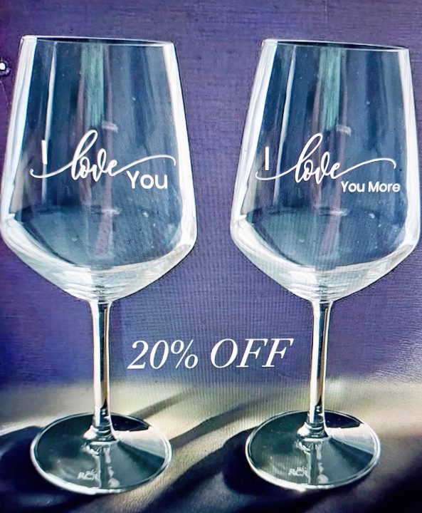 Adrianne, Lisa, Julia, Melissa and Adrianna from Glendora and Orange County enjoyed last year’s Brewfest at Tavern Bay Beach Club so much they couldn’t resist attending this year’s event. (Photos by Douglas W. Motley) Engraved wine glasses, 20% off promotion.