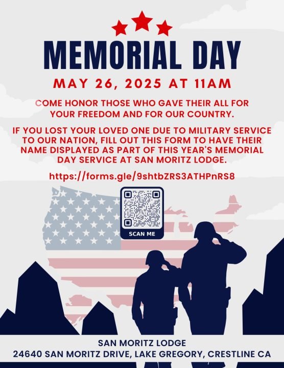 Memorial Day event honoring fallen soldiers, May 26, 2025.
