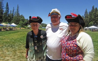 Community picnic in the San Moritz Meadow: a Jamboree Days tradition
