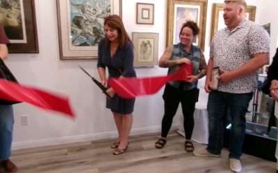 Ribbon cutting in Crestline