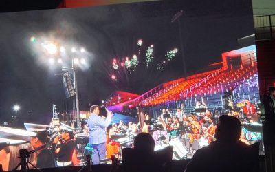 Enjoy a concert under the stars with fireworks
