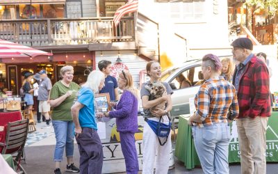 Chamber mixer has guests scurrying