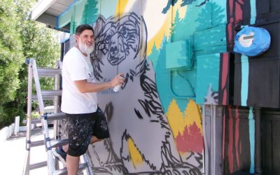 Another mountain mural for Crestline