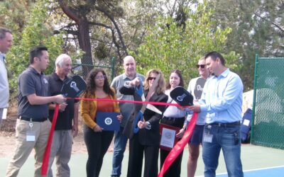 Pickleball courts dedicated at MacKay Park