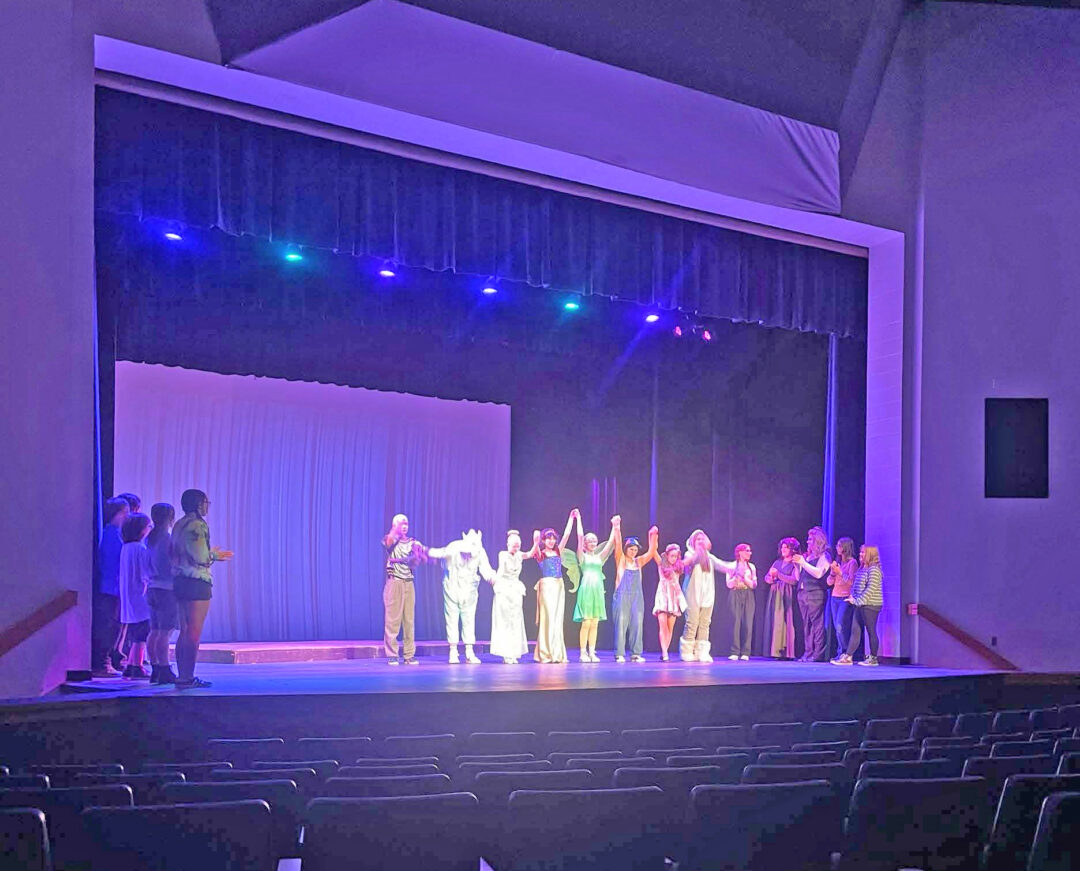 Adrianne, Lisa, Julia, Melissa and Adrianna from Glendora and Orange County enjoyed last year’s Brewfest at Tavern Bay Beach Club so much they couldn’t resist attending this year’s event. (Photos by Douglas W. Motley) Performers take a bow on a theater stage.