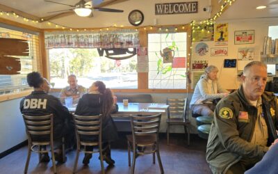 Old Country Coffee Shop hosts Coffee with a Cop
