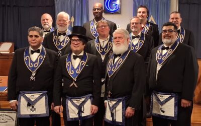 Masonic Lodge installs officers