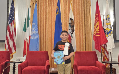 Mountain students earn third place in Rotary Art for Peace contest