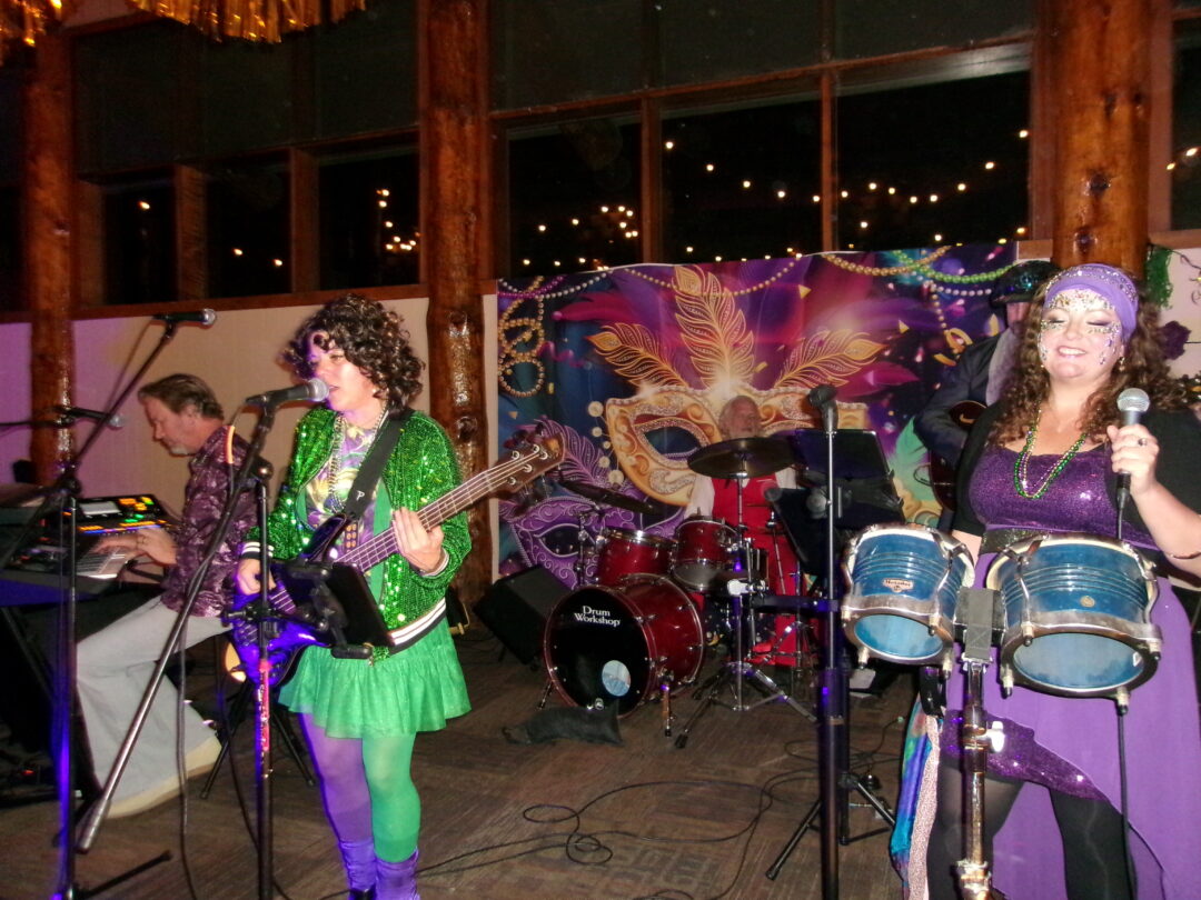 Adrianne, Lisa, Julia, Melissa and Adrianna from Glendora and Orange County enjoyed last year’s Brewfest at Tavern Bay Beach Club so much they couldn’t resist attending this year’s event. (Photos by Douglas W. Motley) The Shannon Bizzi Band performs on stage. (Photo by Douglas W. Motley)