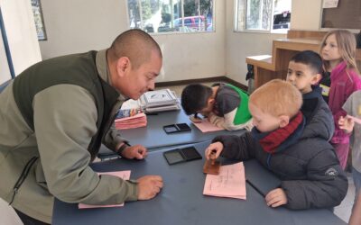 VOE students visit post office