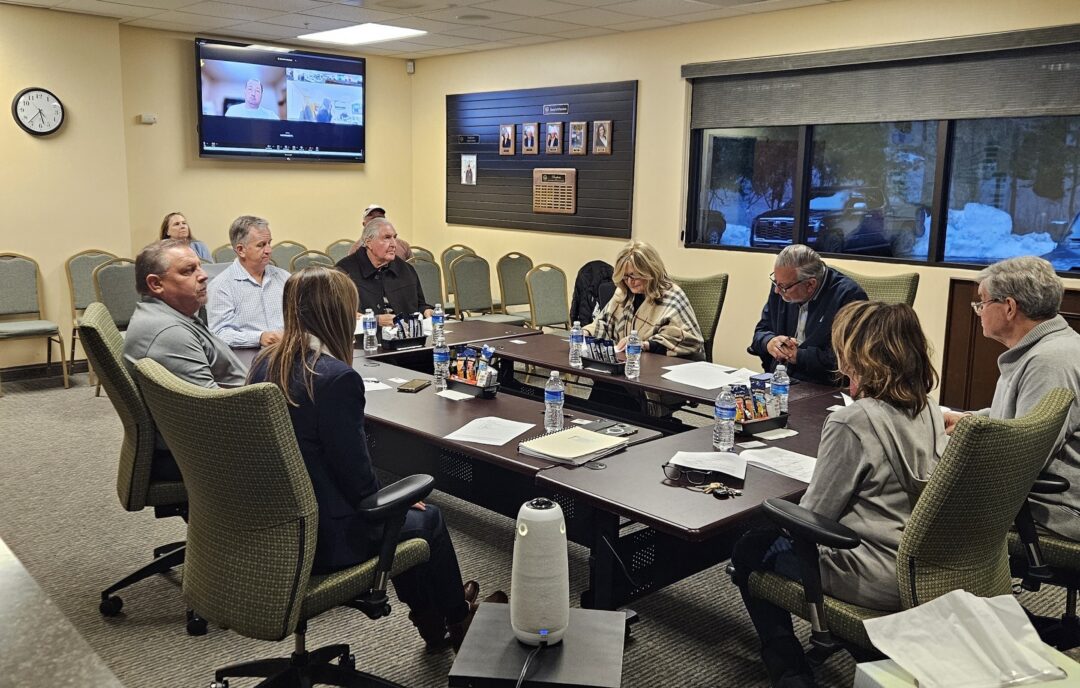 Representatives of LACSD and ALA met on Feb. 25 to discuss PFAS, dredging and other issues the impact both agencies. (Photo by Mary-Justine Lanyon)