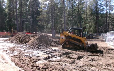 Lake Gregory’s playground is being installed