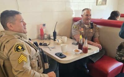“Coffee with a Cop” at the Heart Rock Diner