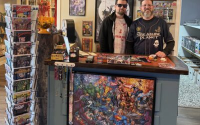 Crestline Comics celebrates their new larger location