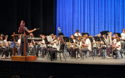 Middle school bands score at festival