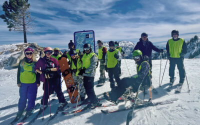 RIM SPECIAL ATHLETES Veterans participate in winter sport clinic