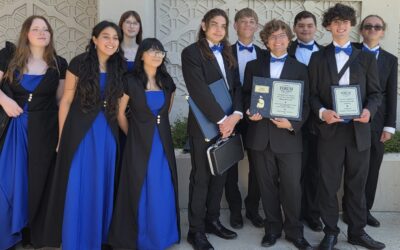 Rim of the World High School’s Wind Ensemble wins Gold rating at Forum Music Festival