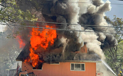 Crestline home burns during Jamboree Days parade
